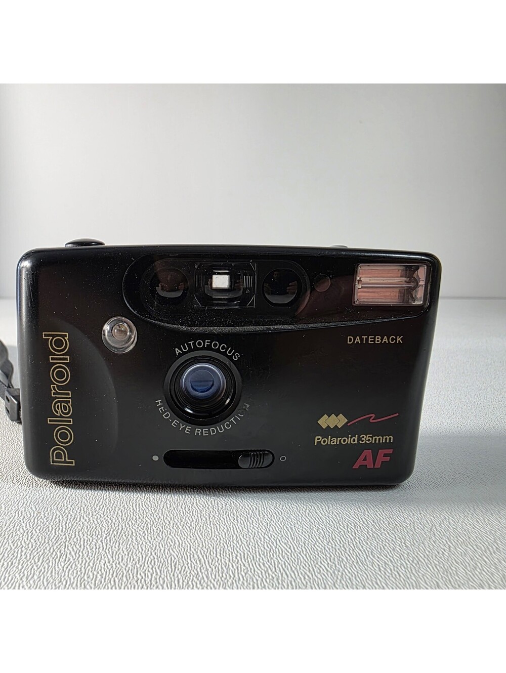 Polaroid Dateback 35mm Film Camera Point & Shoot 32mm 1:3.5 AF   Working Read